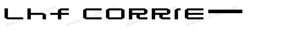 LHF Corrie字体转换